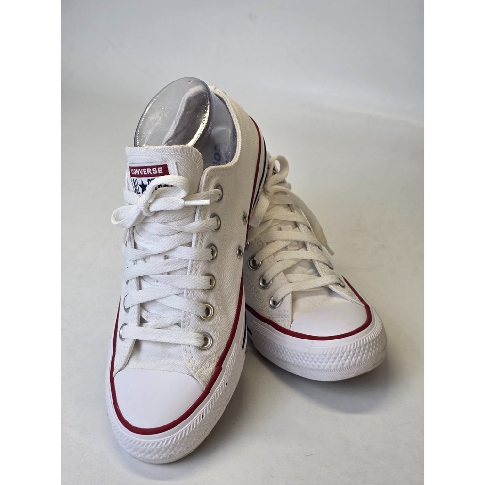 Converse All Star Women's Sneakers Size 7 White Low Top Lace Up Shoes W7652 - Picture 3 of 15